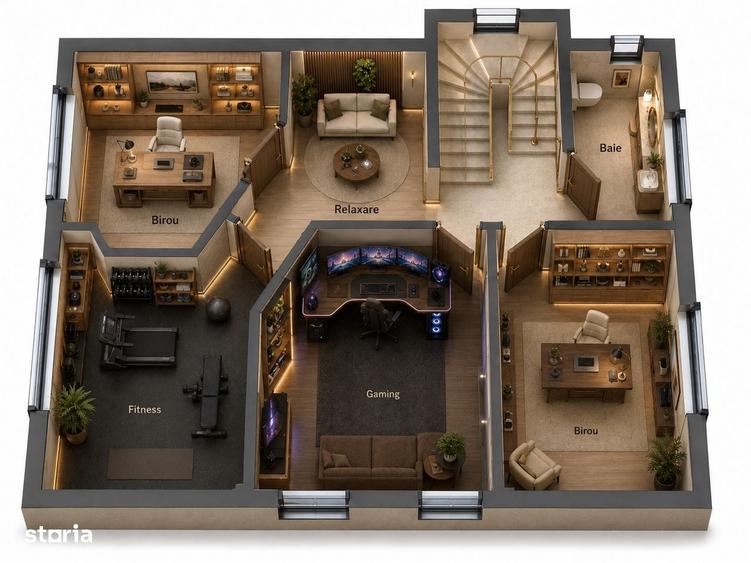 Casa unifamiliala premium - 400 mp desfasurati - teren 620 mp - 6