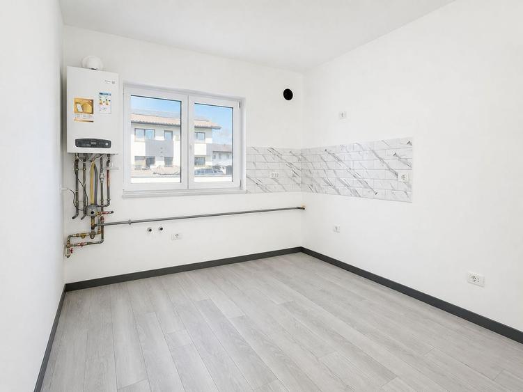 Duplex cu 3 camere cu Canalizare în Dumbrăvița
