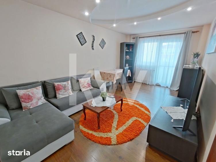 Apartament cu 3 camere, mobilat în Dârste