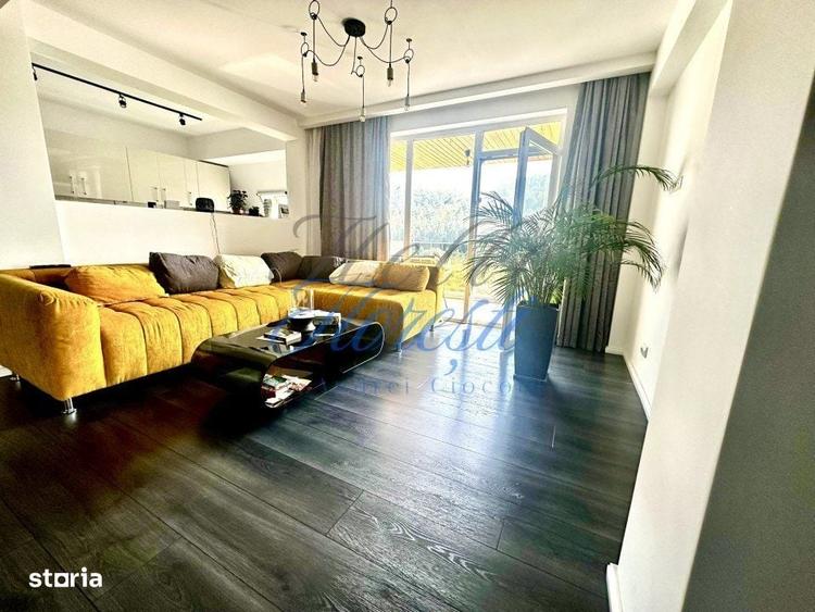 Apartament cu 3 camere semidecomandat în Florești