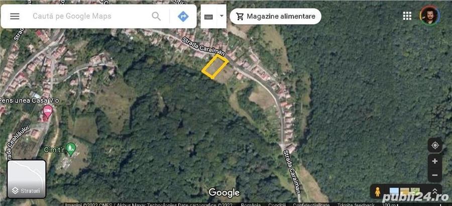 Teren de 2300 mp, în Sud