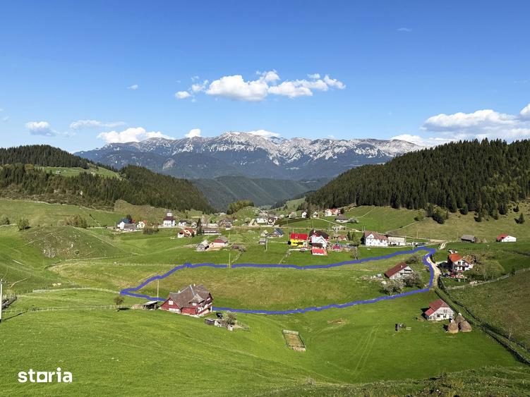 Teren intravilan, 8400 mp, comuna Fundata, zona Bran-Moeciu, Brasov - 2