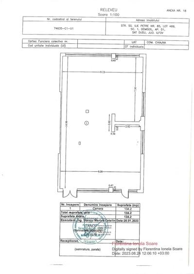 Spațiu comercial, de 134 mp, în Chiajna