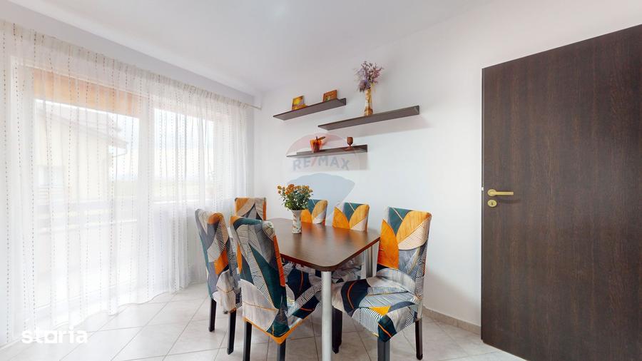 Apartament cu 4 camere, mobilat în Sânpetru
