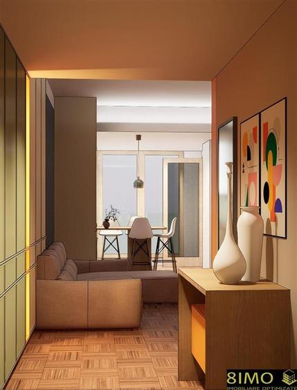 Apartament cu 2 camere decomandat în Sud-Vest