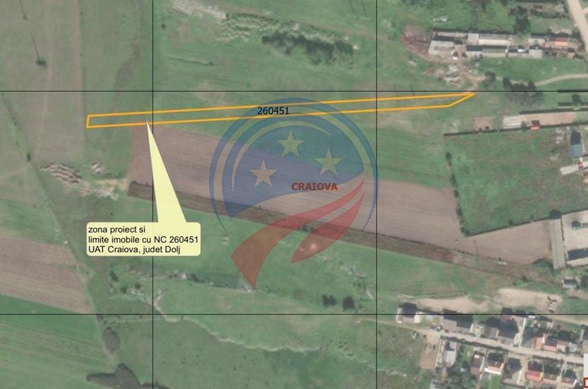 Teren Construcții intravilan de 4400 mp, în Cernele