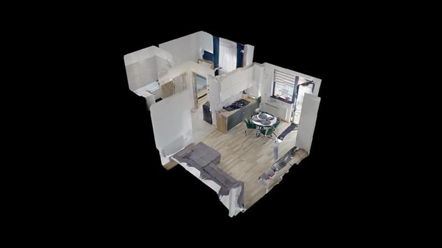 Apartament cu 2 camere decomandat, mobilat în Central