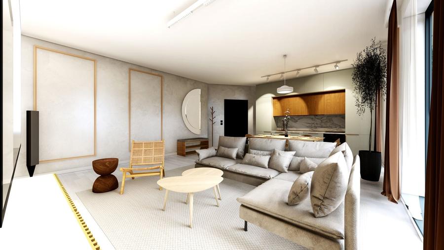 Apartament cu 2 camere în Mihai Bravu