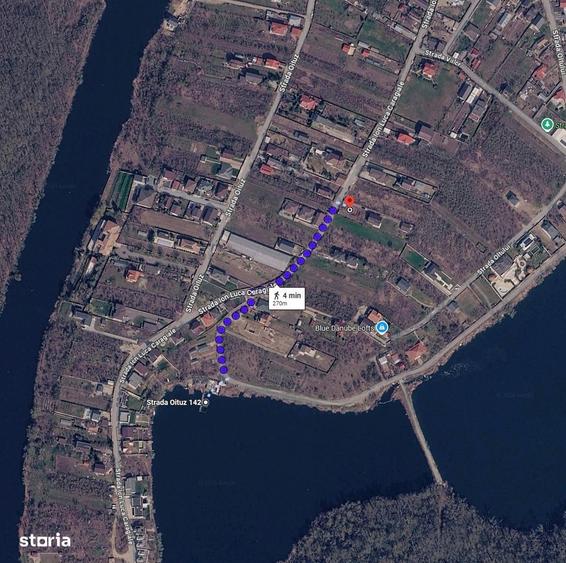 Teren de vanzare 531 mp cu Autorizatie de Construire de lac - 2