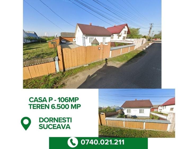 Casă cu 3 camere cu Teren 6500 Mp în Dornești