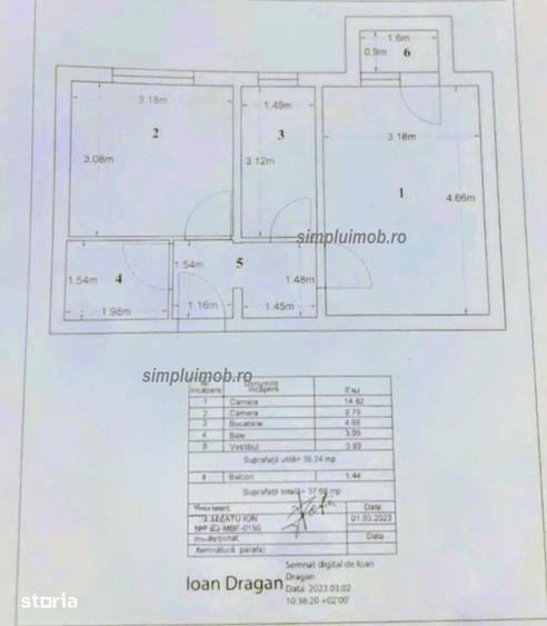 Decomandat 2 Camere Complet Utilat Nitu Vasile - 7
