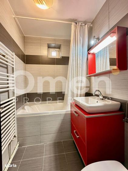 Apartament cu 2 camere semidecomandat, mobilat în Central
