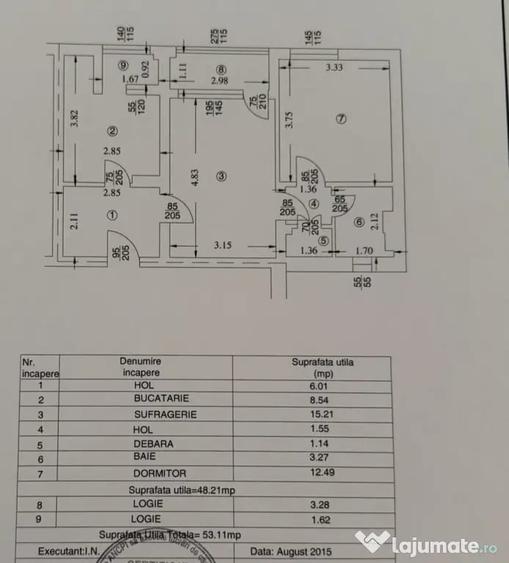 Vanzare apartament 2 camere - 1