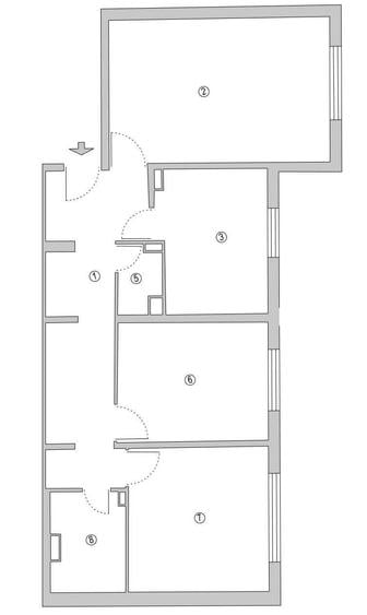 Apartament cu 3 camere la Targu Secuiesc de vanzare - 2