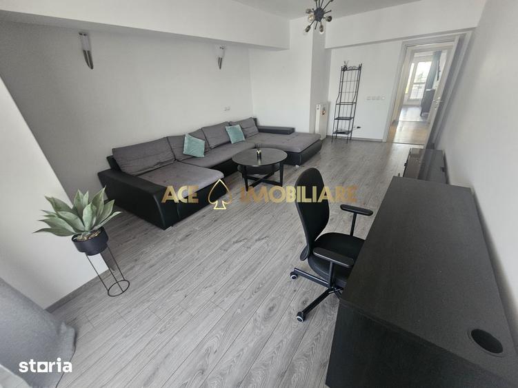 Apartament cu 2 camere, mobilat în Pajura