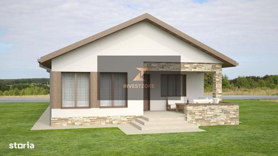 Casă cu 4 camere cu Teren 430 Mp în Biharia