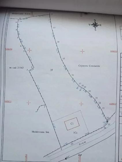 Teren de 2649 mp, în Vărbila