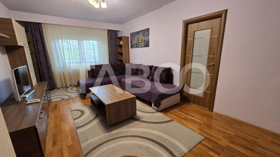 Apartament cu 2 camere decomandat, mobilat în Central