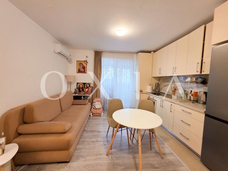 Apartament cu 2 camere semidecomandat, mobilat în Giroc