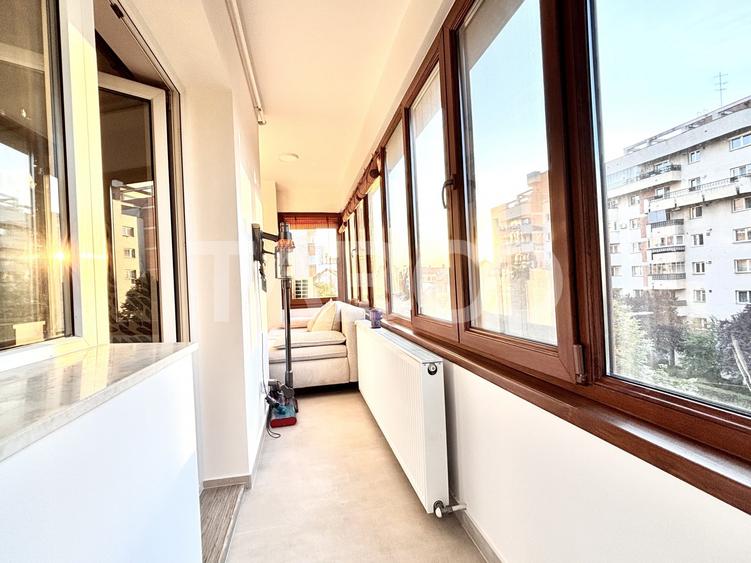 Apartament cu 3 camere semidecomandat, mobilat în Mărăști