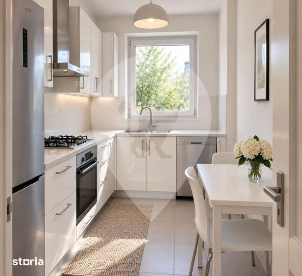 Apartament cu 3 camere semidecomandat, mobilat în Bartolomeu