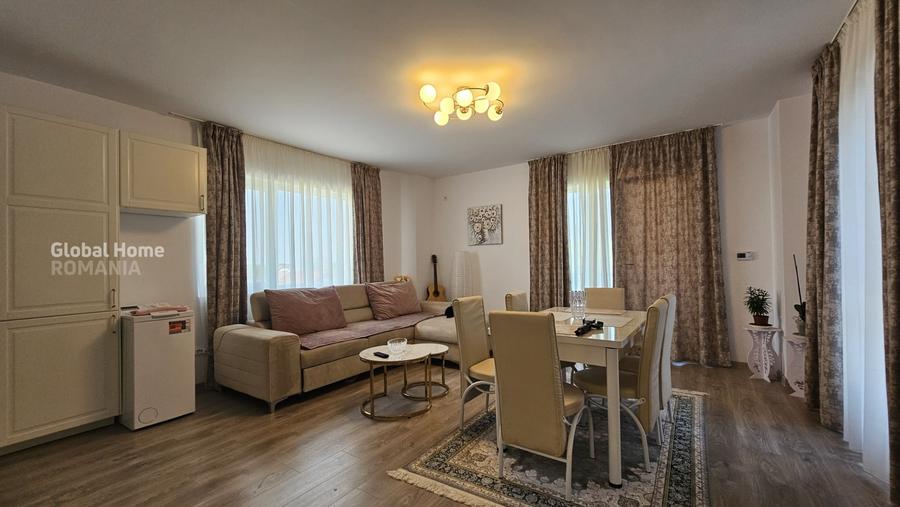 Apartament cu 3 camere decomandat, mobilat în Otopeni