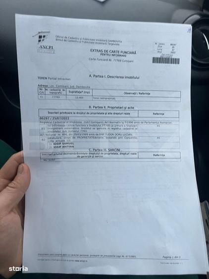 Spațiu comercial, în Comișani