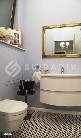 Apartament cu 3 camere semidecomandat în Central