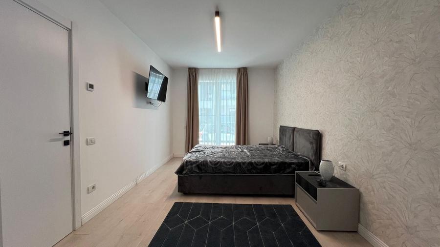 Apartament cu 2 camere semidecomandat, mobilat în Pipera