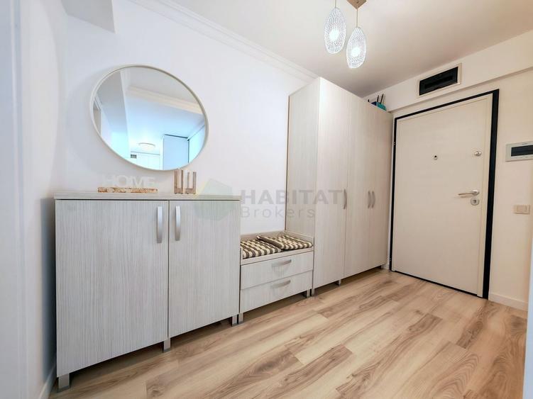 Apartament cu 2 camere decomandat, mobilat în Pipera