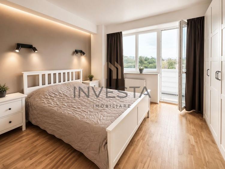 Apartament cu 3 camere semidecomandat, mobilat în Gheorgheni