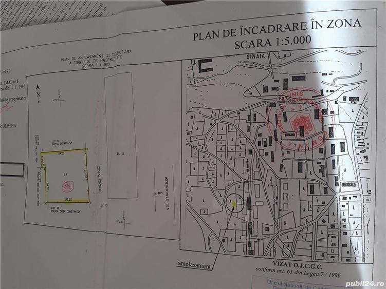 Teren de 456 mp, în Central