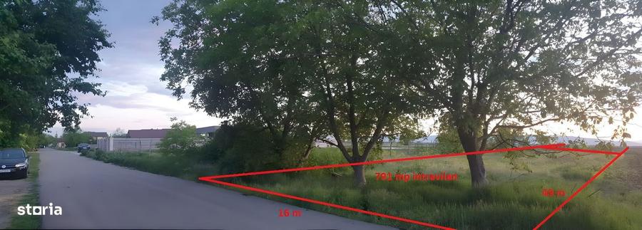 Teren de 4775 mp, în Vânători