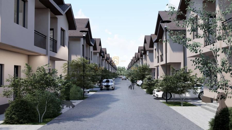 Duplex cu 4 camere cu Canalizare în Central