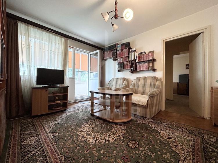 Apartament cu 2 camere semidecomandat, mobilat în Hipodrom 3