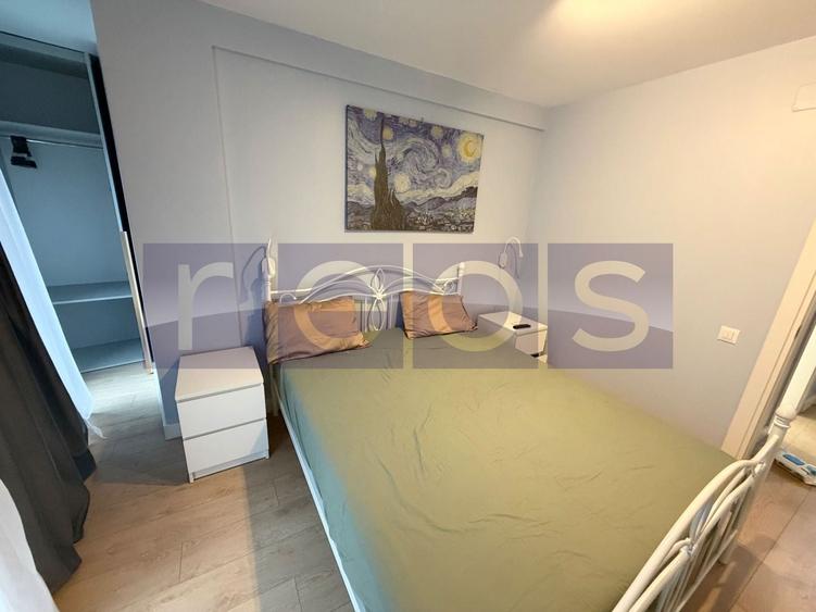 Apartament cu 2 camere decomandat, mobilat în Herăstrău