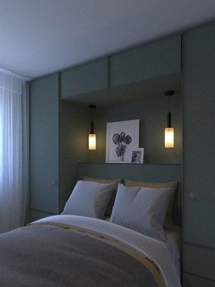 Apartament cu 2 camere decomandat, mobilat în Lujerului