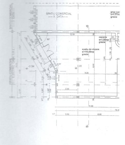 Spațiu comercial, de 300 mp, în Vlahuță
