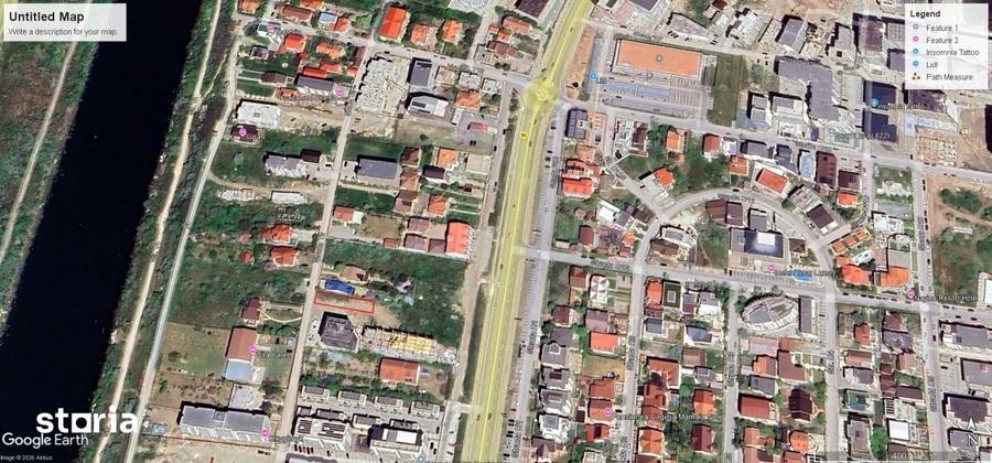 Teren de 790 mp, în Nord