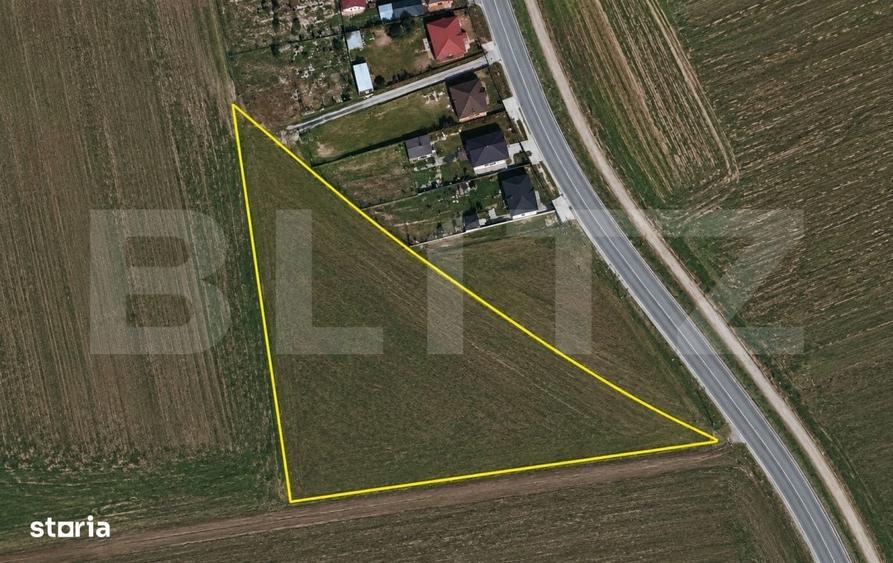 Teren de vanzare ,suprafata 1889 mp,zona Balta Blonda Satu Mare - 1