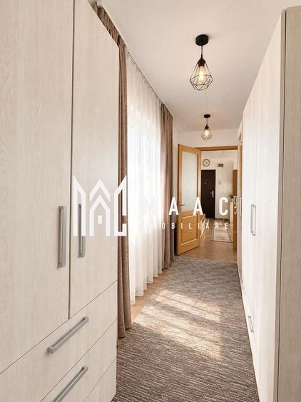 Apartament cu 3 camere decomandat, mobilat în Central