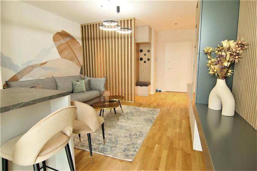 Apartament cu 2 camere decomandat, mobilat în Herăstrău