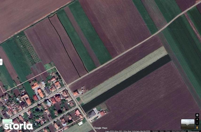 Teren de 3700 mp, în Călărași