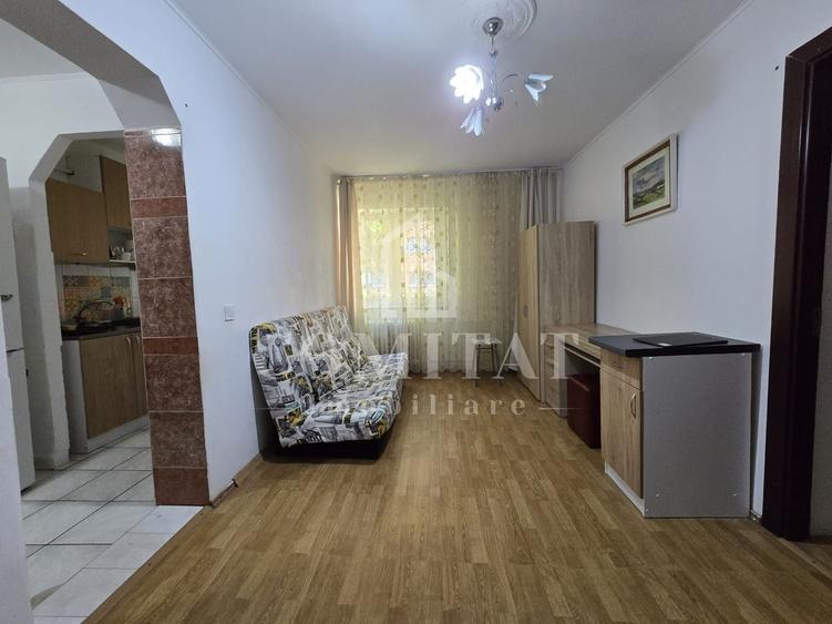 Apartament cu 2 camere semidecomandat, mobilat în Mănăștur