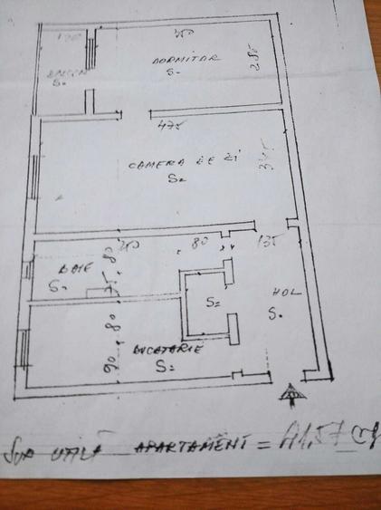 Apartament 2 camere semidecomandat strada Mircea Eliade. Fara agentii !!! - 1