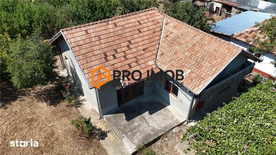 Casă cu 3 camere decomandat cu Teren 1749 Mp în Berca