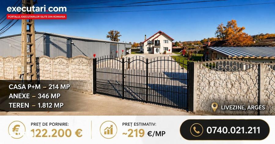 Casă cu 4 camere în Livezeni