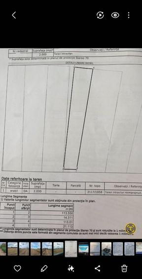 Teren agricol intravilan de 2000 mp, în Săcădat