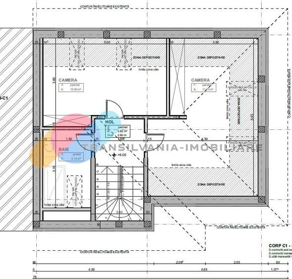 Duplex cu 5 camere cu Canalizare în Borhanci
