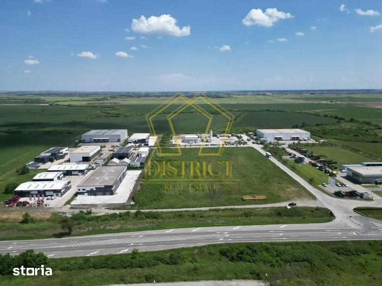 Teren cu AC pentru constructie hala industriala | Aradului - 4